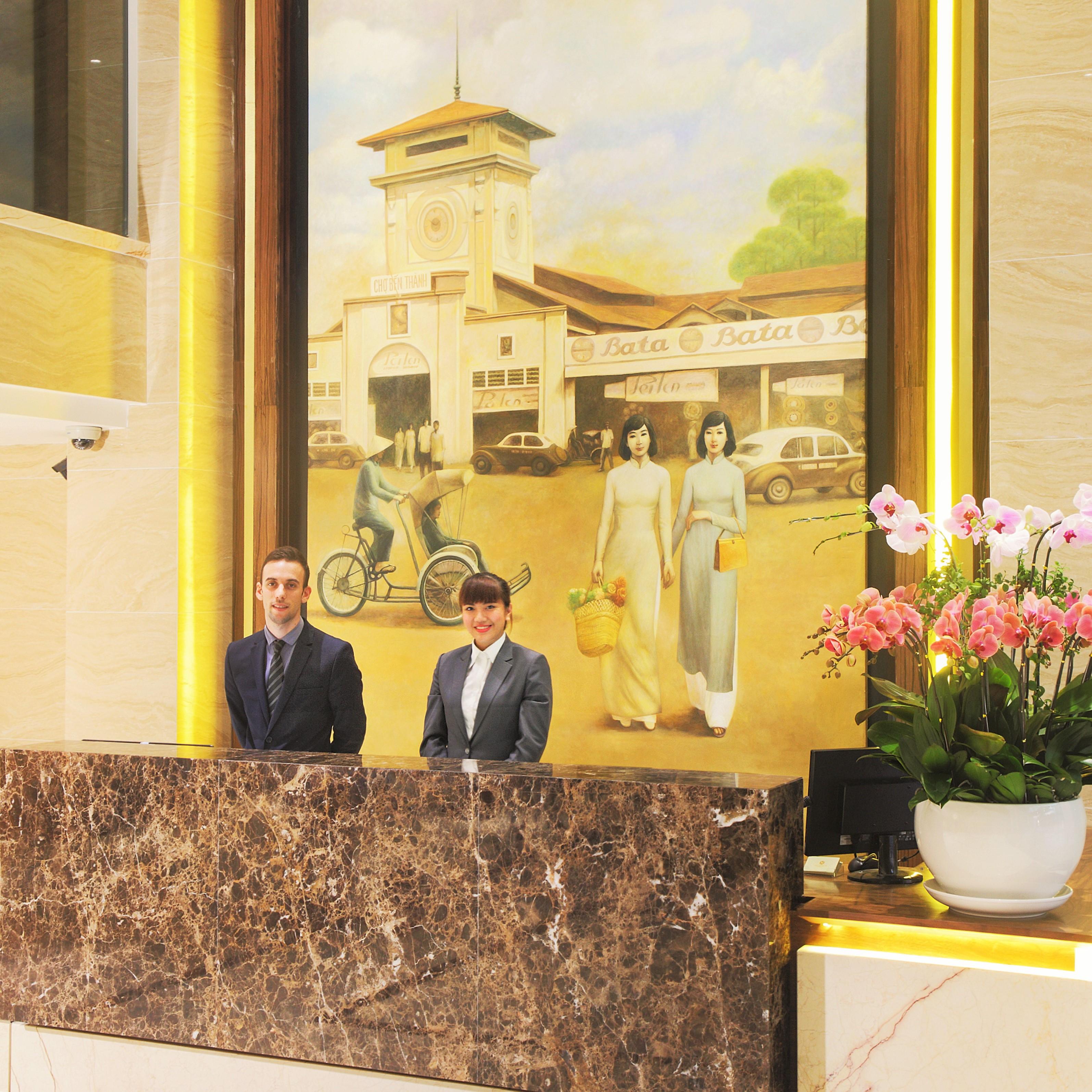 Ramada Encore By Wyndham Saigon D1 - Formerly M Boutique Hotel Saigon Ho-Chi-Minh-Stadt Exterior foto